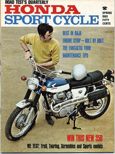 1969 Honda Sport Cycle cover
